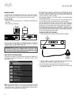 Предварительный просмотр 26 страницы Harman Kardon AVR 2700 Owner'S Manual