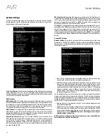 Предварительный просмотр 42 страницы Harman Kardon AVR 2700 Owner'S Manual