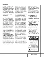 Предварительный просмотр 3 страницы Harman Kardon AVR 310 Owner'S Manual
