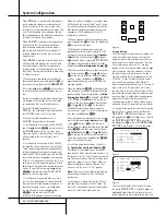 Preview for 20 page of Harman Kardon AVR 3500 Owner'S Manual