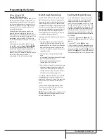 Preview for 45 page of Harman Kardon AVR 355 Owner'S Manual