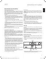 Preview for 41 page of Harman Kardon AVR 3650 Owner'S Manual