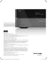 Preview for 61 page of Harman Kardon AVR 3650 Owner'S Manual