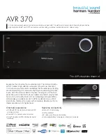 Preview for 4 page of Harman Kardon AVR 370 Service Manual