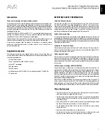 Preview for 8 page of Harman Kardon AVR 370 Service Manual