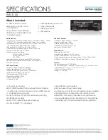 Preview for 2 page of Harman Kardon AVR 3700 Manual