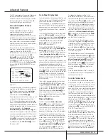 Preview for 37 page of Harman Kardon AVR 430 Owner'S Manual