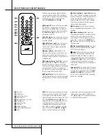 Preview for 14 page of Harman Kardon AVR 4500 Owner'S Manual