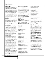 Preview for 40 page of Harman Kardon AVR 4550 Owner'S Manual