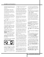 Предварительный просмотр 15 страницы Harman Kardon AVR 5000 Owner'S Manual