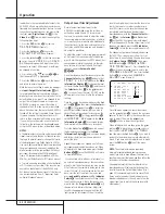 Предварительный просмотр 32 страницы Harman Kardon AVR 5000 Owner'S Manual