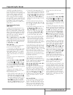 Предварительный просмотр 39 страницы Harman Kardon AVR 5000 Owner'S Manual