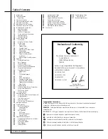 Preview for 2 page of Harman Kardon AVR 5550 Owner'S Manual