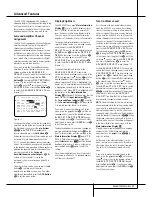 Preview for 37 page of Harman Kardon AVR 5550 Owner'S Manual