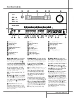 Предварительный просмотр 5 страницы Harman Kardon AVR 630 Owner'S Manual