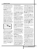 Предварительный просмотр 37 страницы Harman Kardon AVR 630 Owner'S Manual