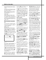 Предварительный просмотр 39 страницы Harman Kardon AVR 630 Owner'S Manual