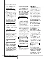 Предварительный просмотр 44 страницы Harman Kardon AVR 630 Owner'S Manual