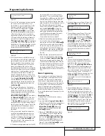 Предварительный просмотр 45 страницы Harman Kardon AVR 630 Owner'S Manual