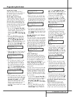 Предварительный просмотр 47 страницы Harman Kardon AVR 630 Owner'S Manual