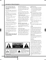 Preview for 4 page of Harman Kardon AVR 645 Owner'S Manual