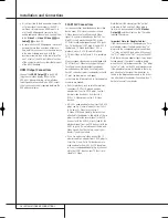 Preview for 18 page of Harman Kardon AVR 645 Owner'S Manual