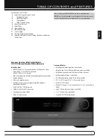 Preview for 3 page of Harman Kardon AVR 660 Owner'S Manual