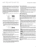 Preview for 17 page of Harman Kardon AVR 70/230 Service Manual