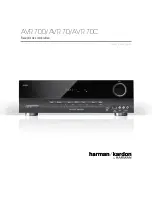 Preview for 17 page of Harman Kardon AVR 70 Quick Start Manual