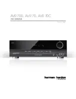 Preview for 49 page of Harman Kardon AVR 70 Quick Start Manual