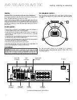 Preview for 58 page of Harman Kardon AVR 70 Quick Start Manual