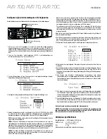 Preview for 95 page of Harman Kardon AVR 70 Quick Start Manual