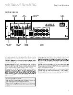 Preview for 5 page of Harman Kardon AVR 700 Owner'S Manual