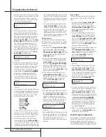 Предварительный просмотр 52 страницы Harman Kardon AVR 7300 Owner'S Manual