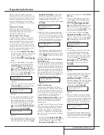 Предварительный просмотр 53 страницы Harman Kardon AVR 7300 Owner'S Manual