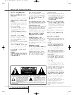 Preview for 4 page of Harman Kardon AVR 745 Owner'S Manual