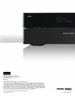 Предварительный просмотр 10 страницы Harman Kardon AVR 7500 Manual