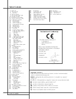 Предварительный просмотр 2 страницы Harman Kardon AVR 7500 Owner'S Manual