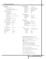 Предварительный просмотр 51 страницы Harman Kardon AVR 7500 Owner'S Manual