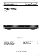 Harman Kardon AVR 7500 Service Manual preview