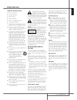 Preview for 3 page of Harman Kardon AVR/DVD System Owner'S Manual