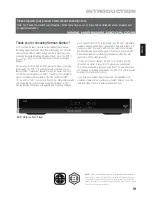 Preview for 5 page of Harman Kardon BDP 10 Owner'S Manual