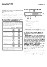 Preview for 5 page of Harman Kardon BDS 280S Service Manual