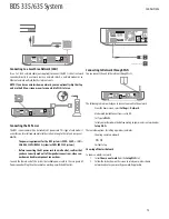 Preview for 13 page of Harman Kardon BDS 335 Owner'S Manual