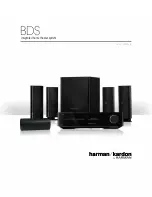 Harman Kardon BDS 400 Owner'S Manual preview