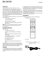 Предварительный просмотр 3 страницы Harman Kardon BDS 580 Owner'S Manual