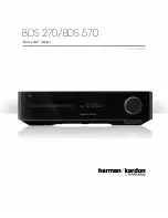 Harman Kardon BDS 770 Owner'S Manual preview