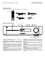 Preview for 5 page of Harman Kardon BDS 770 Owner'S Manual