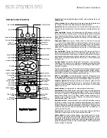 Preview for 8 page of Harman Kardon BDS 770 Owner'S Manual