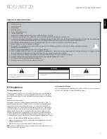 Предварительный просмотр 3 страницы Harman Kardon BDT 2 Owner'S Manual